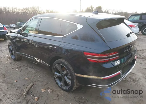 2025 Genesis Gv80 3.5T Prestige Awd from USA, damaged, VIN KMUHEESC7SU257349